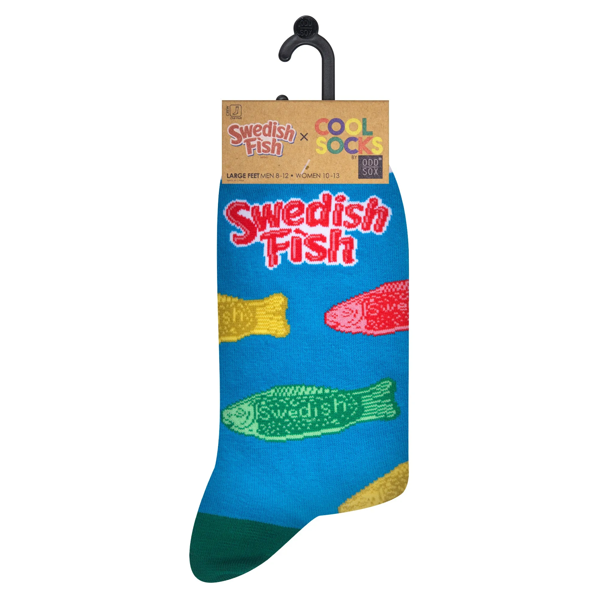 Swedish Fish Flavors Men's Crew Socks sold by Odd Sox product image thumbnail 5