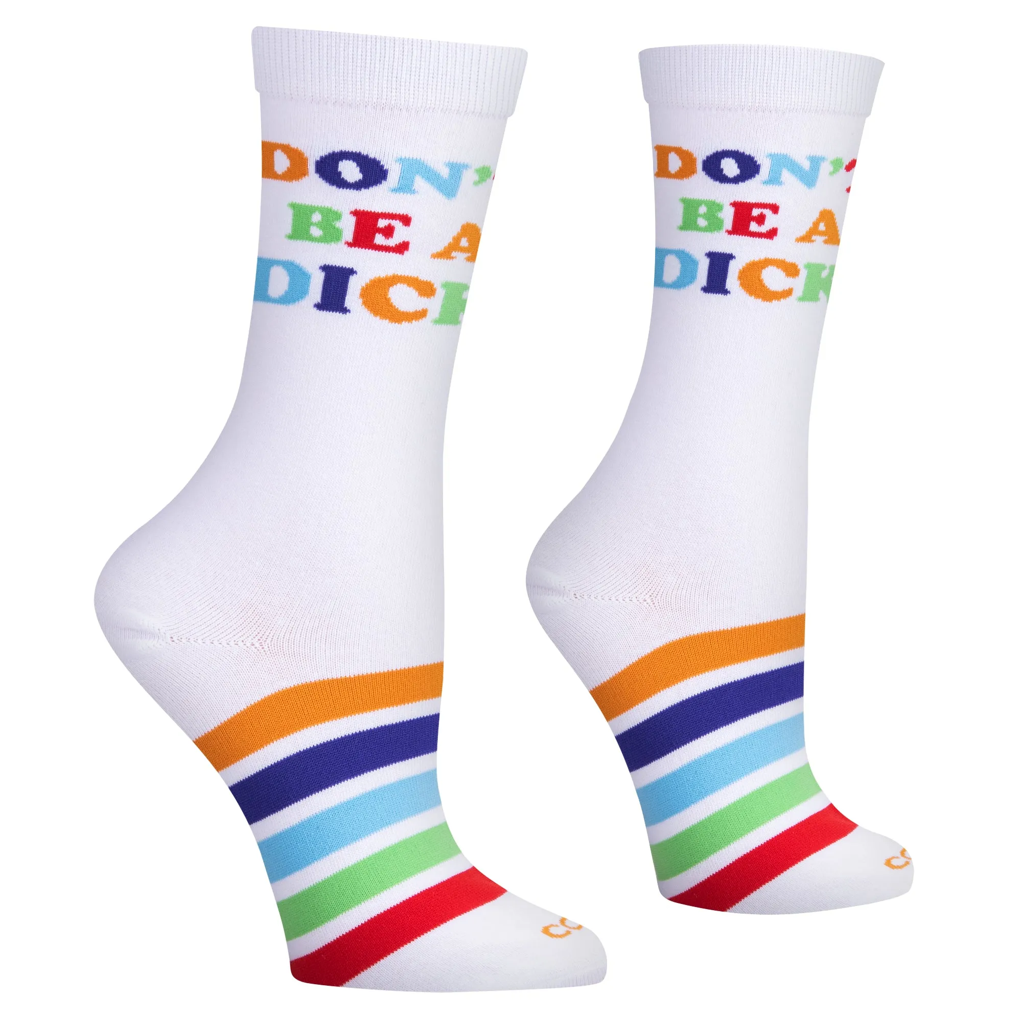 Don't Be A Dick Women's Crew Socks sold by Odd Sox product image thumbnail 3