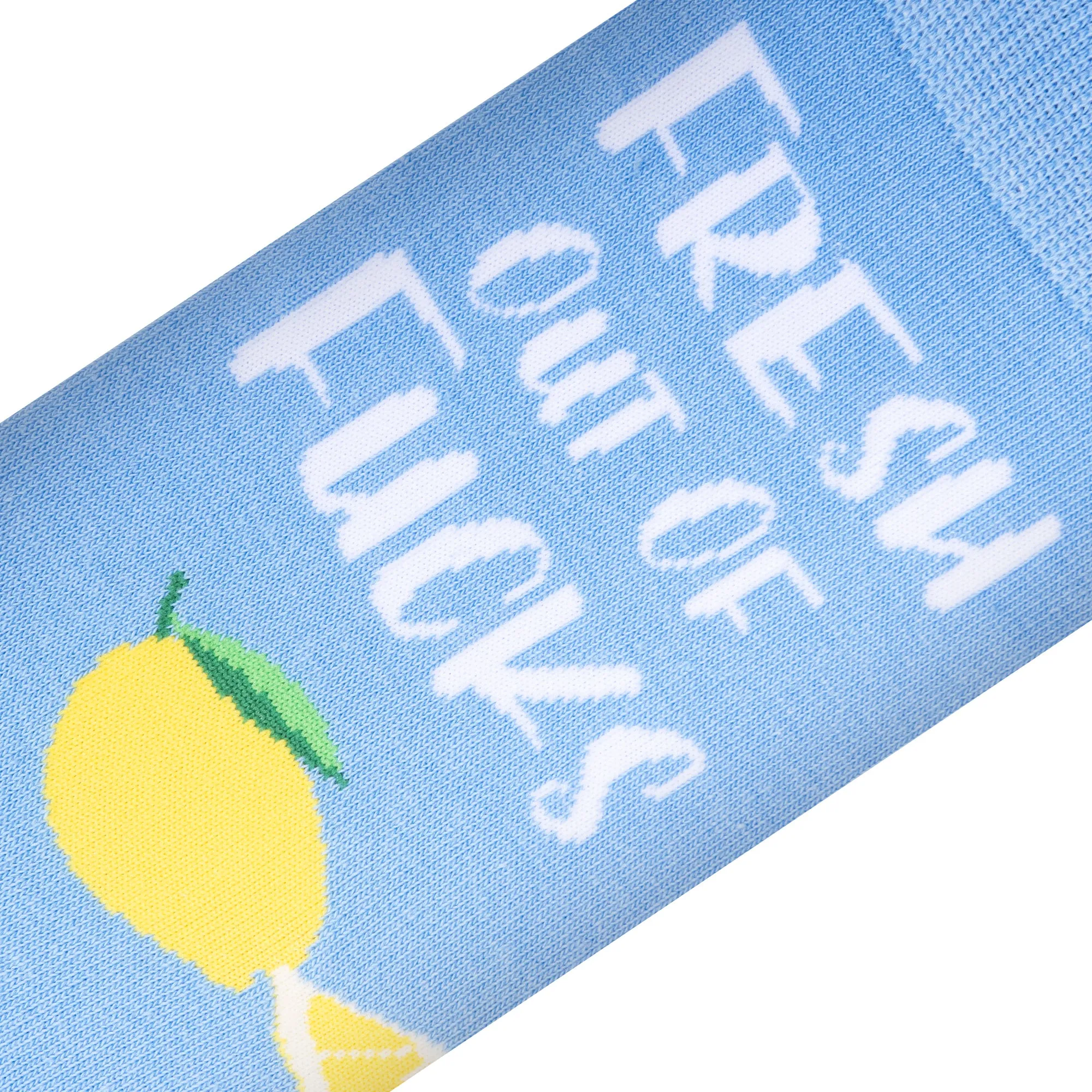 Fresh Out Of Fucks Women's Crew Socks sold by Odd Sox product image thumbnail 4