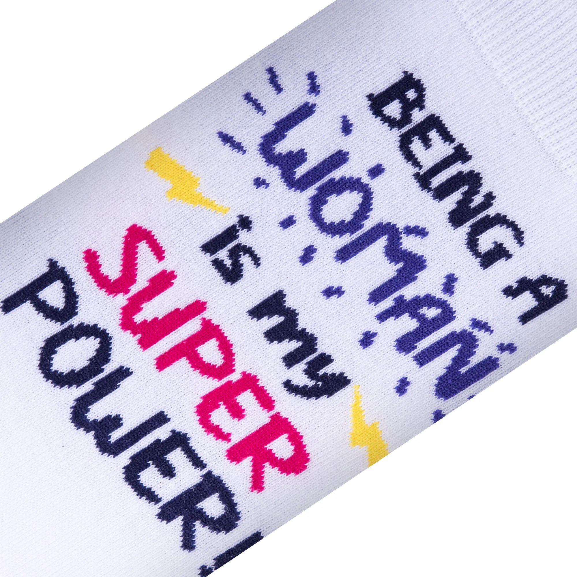 Super Power Woman Women's Crew Socks sold by Odd Sox product image thumbnail 4
