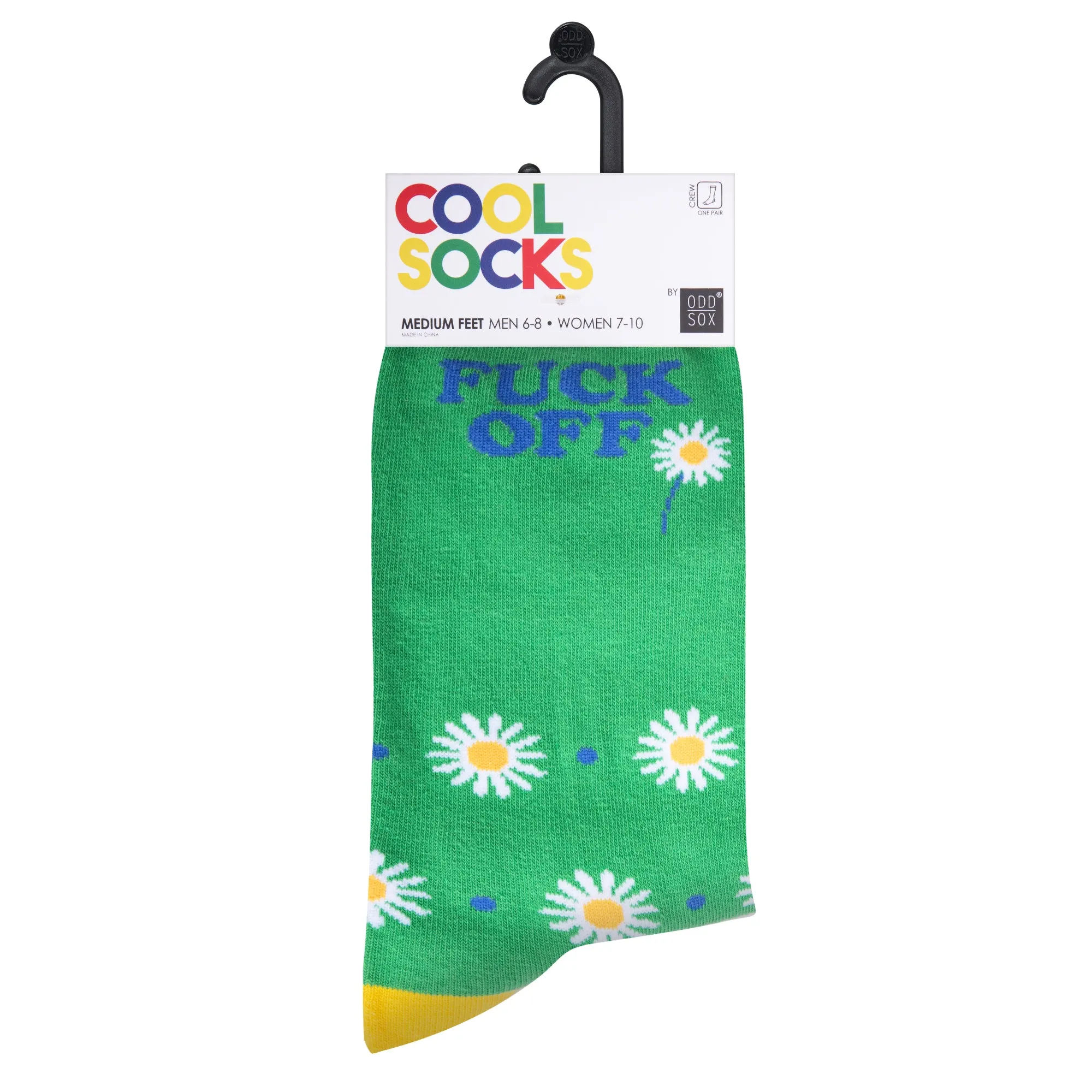 Fuck Off Women's Crew Socks sold by Odd Sox product image thumbnail 5