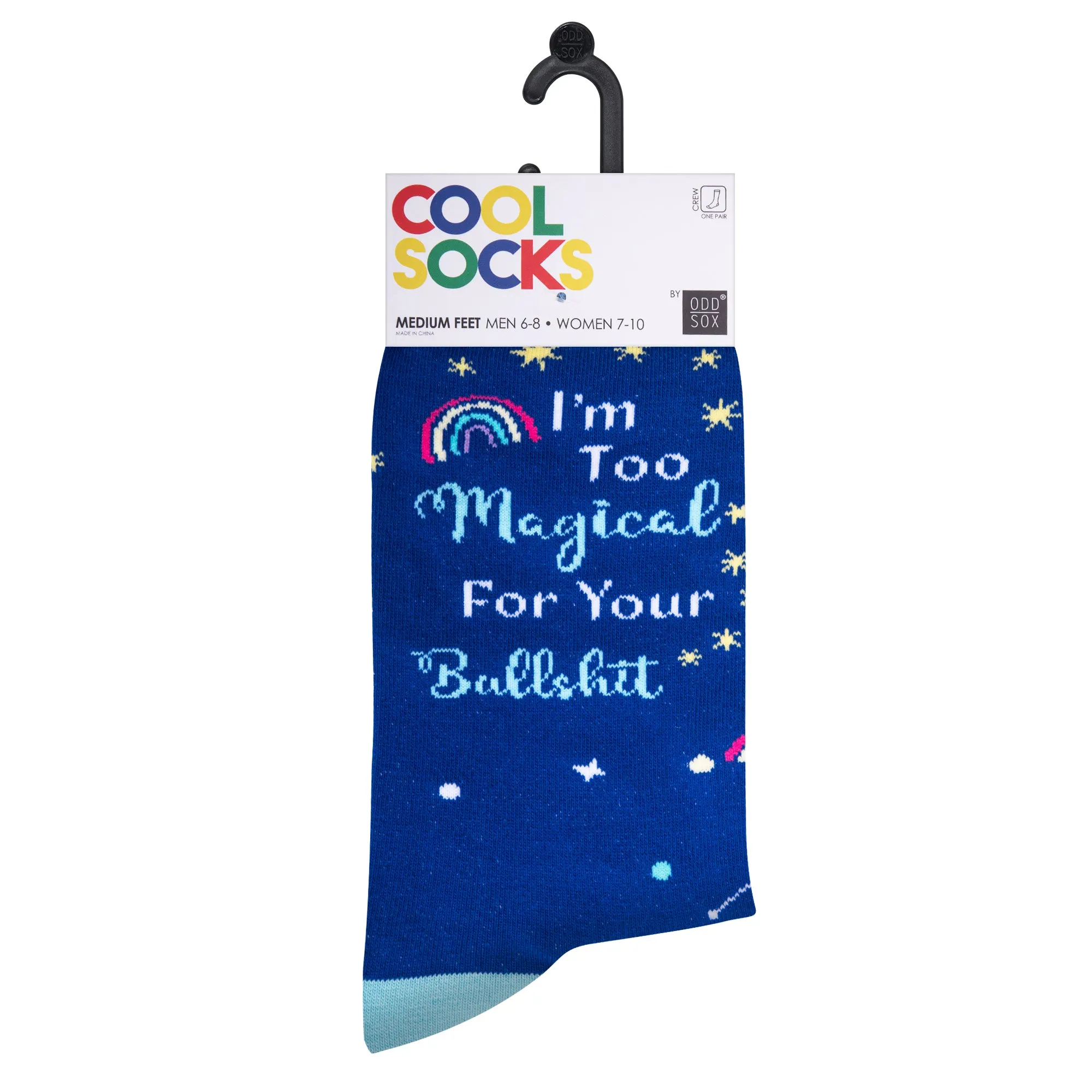 Too Magical Women's Crew Socks sold by Odd Sox product image thumbnail 5