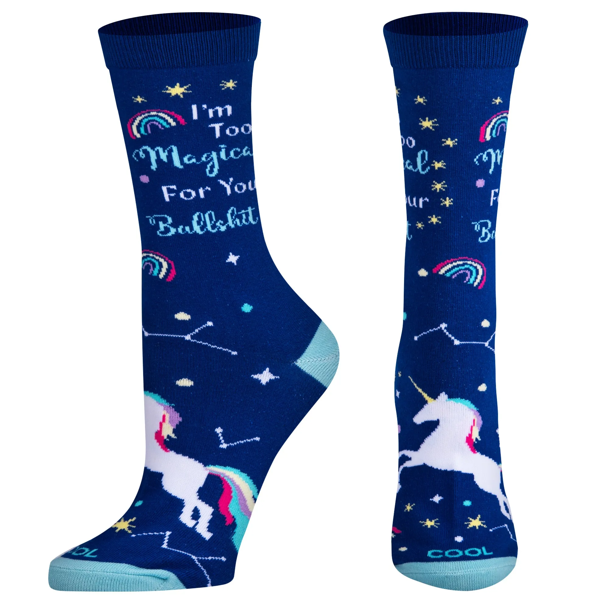 Too Magical Women's Crew Socks sold by Odd Sox product image thumbnail 2