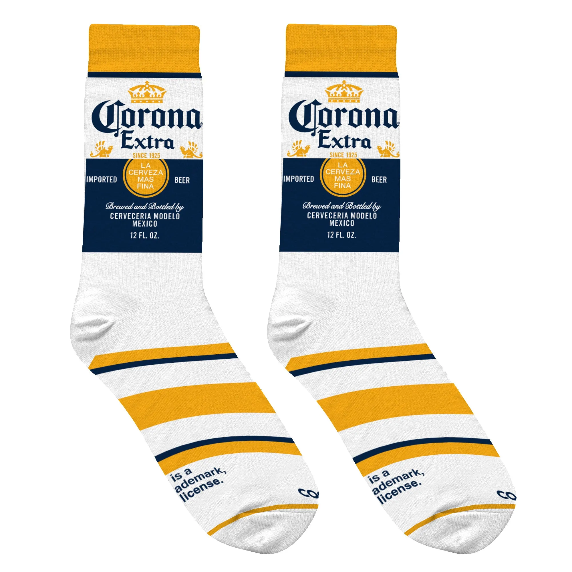 Corona Extra Men's Crew Socks sold by Odd Sox product image thumbnail 5