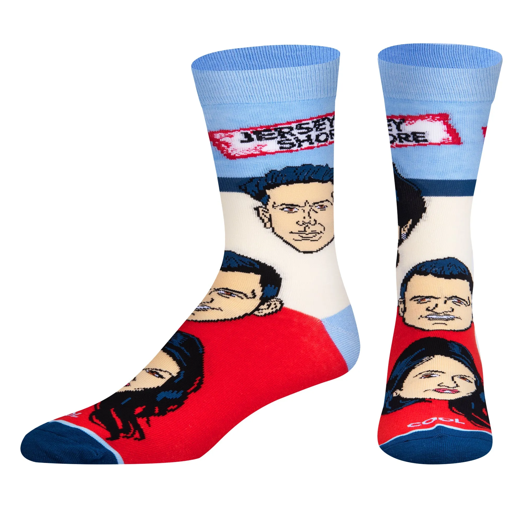 Jersey Shore Gang Men's Crew Socks sold by Odd Sox product image thumbnail 2