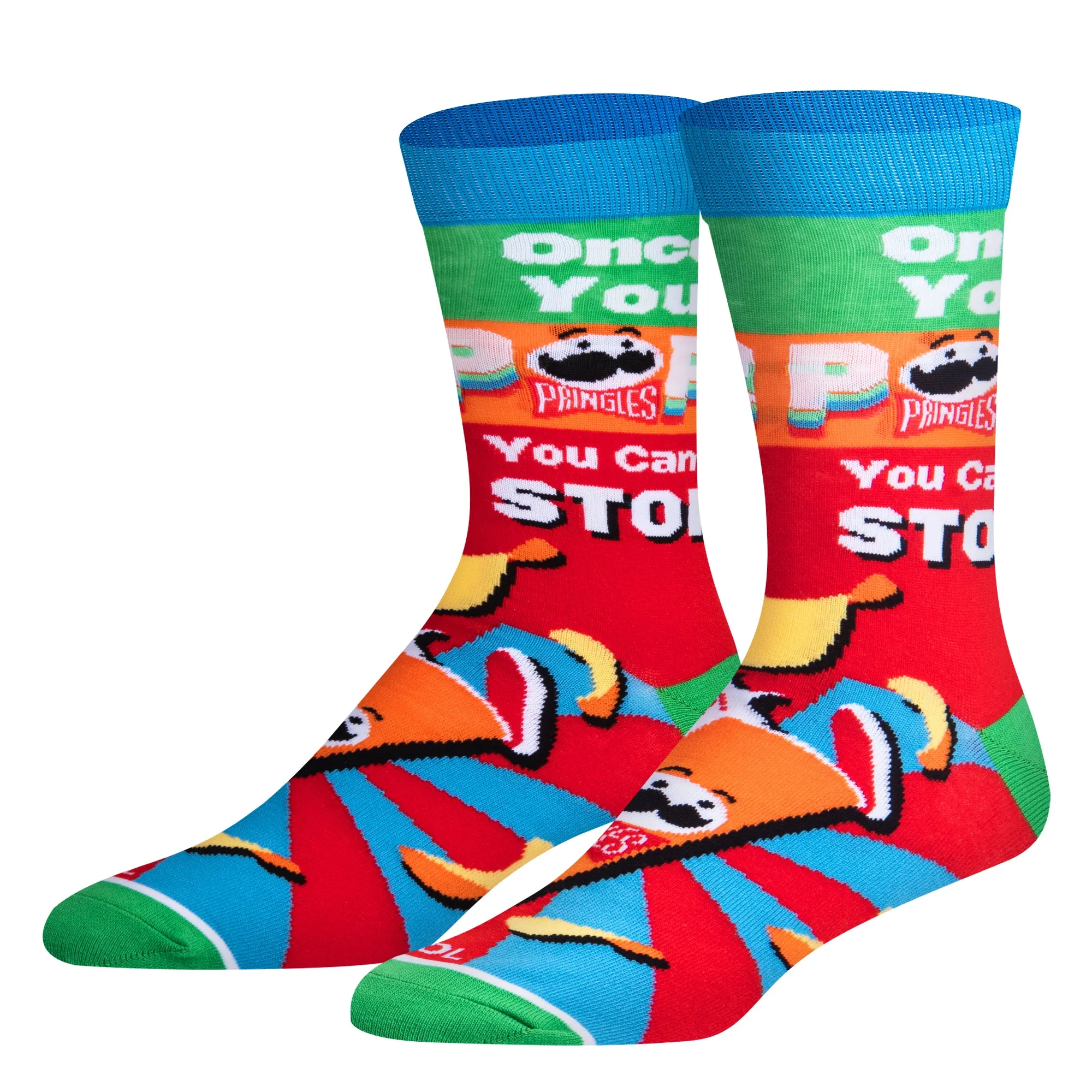 Pop! Can't Stop Men's Crew Socks sold by Odd Sox