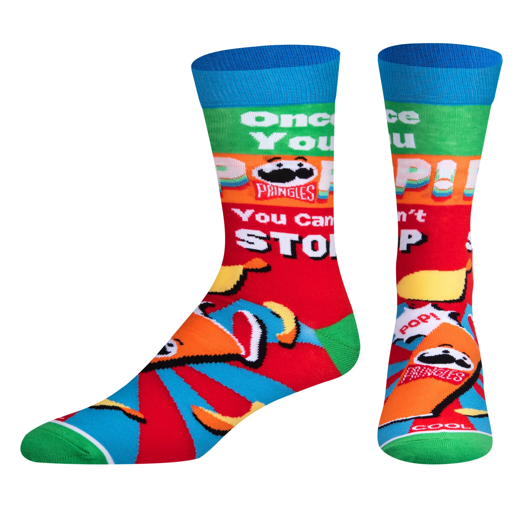 Pop! Can't Stop Men's Crew Socks sold by Odd Sox product image thumbnail 2