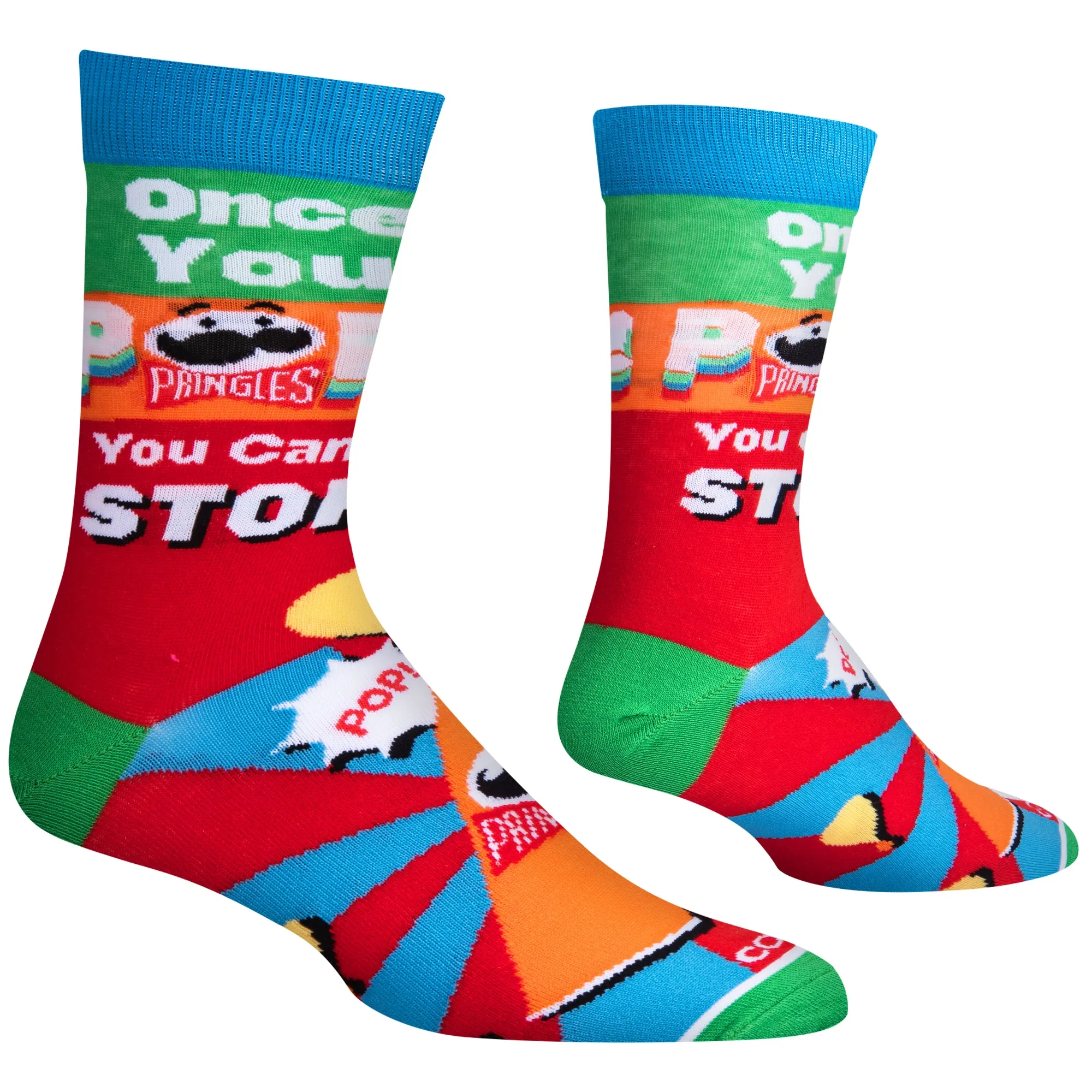Pop! Can't Stop Men's Crew Socks sold by Odd Sox product image thumbnail 3