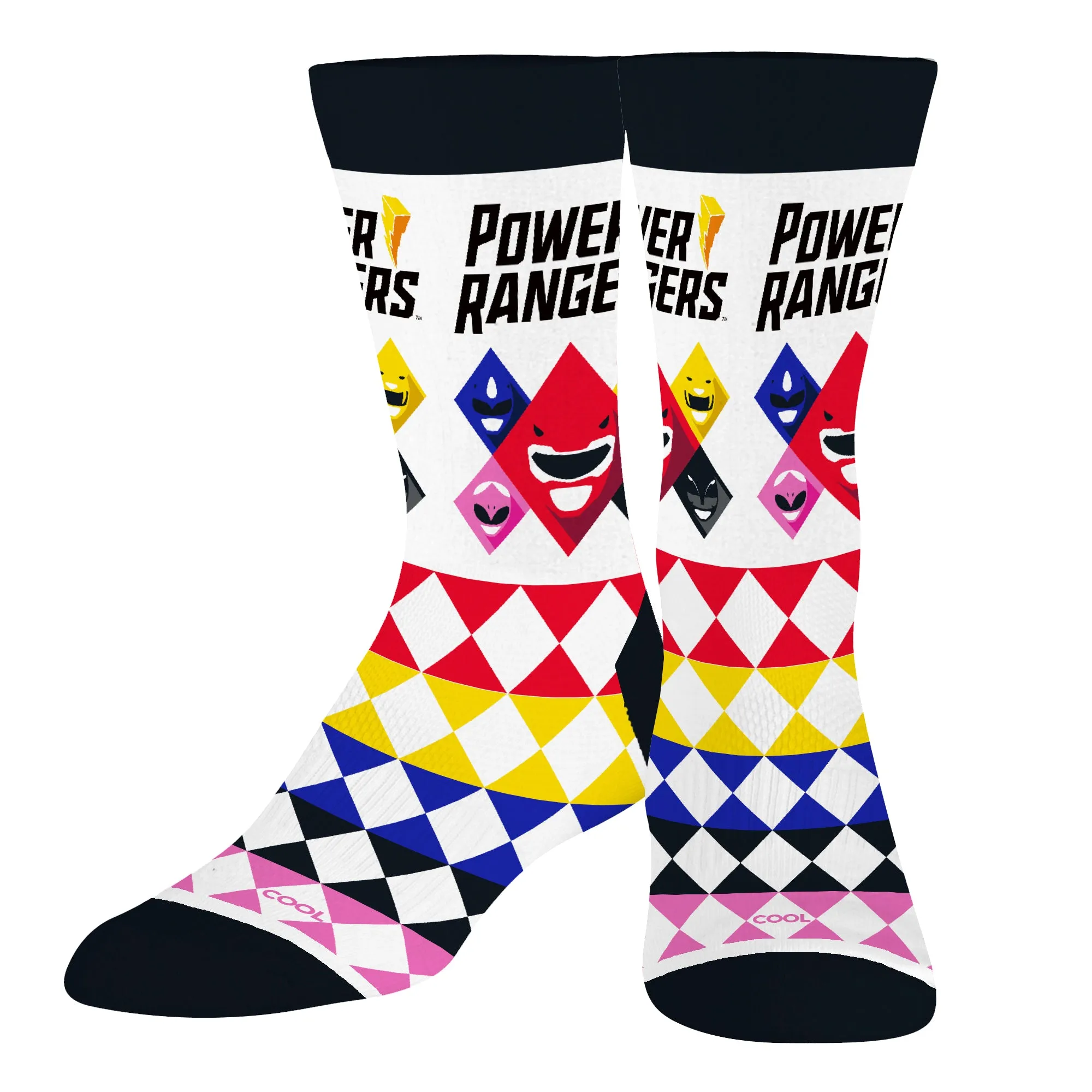 Power Rangers Team Men's Crew Socks sold by Odd Sox product image thumbnail 2