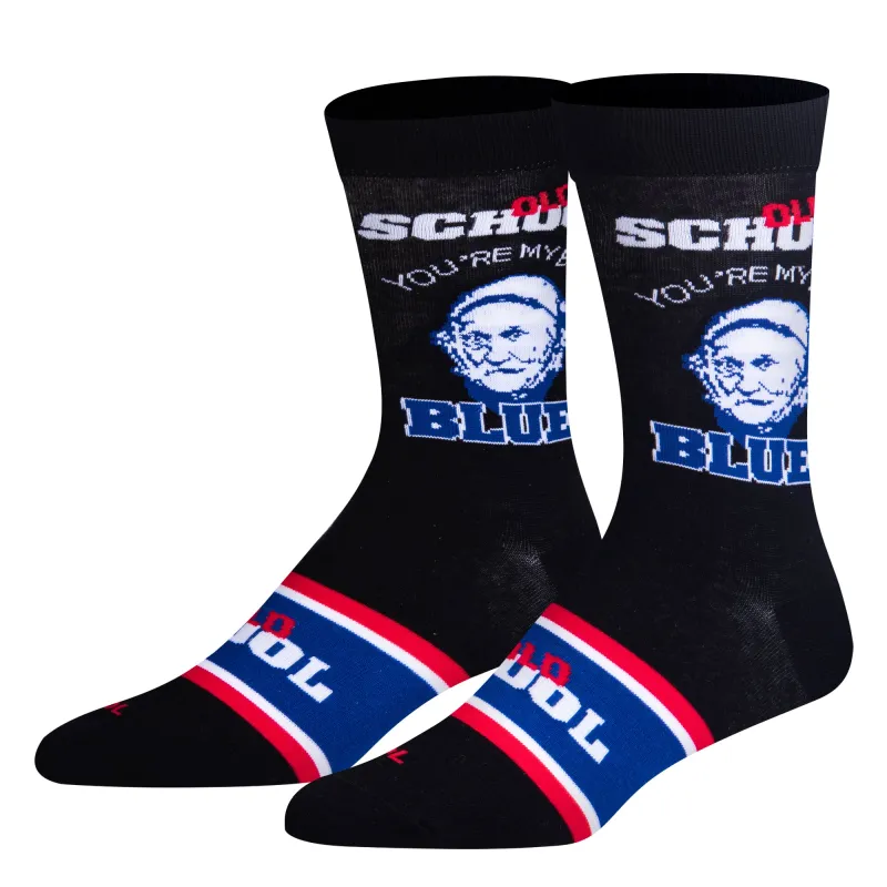 Old School Men's Crew Socks sold by Odd Sox