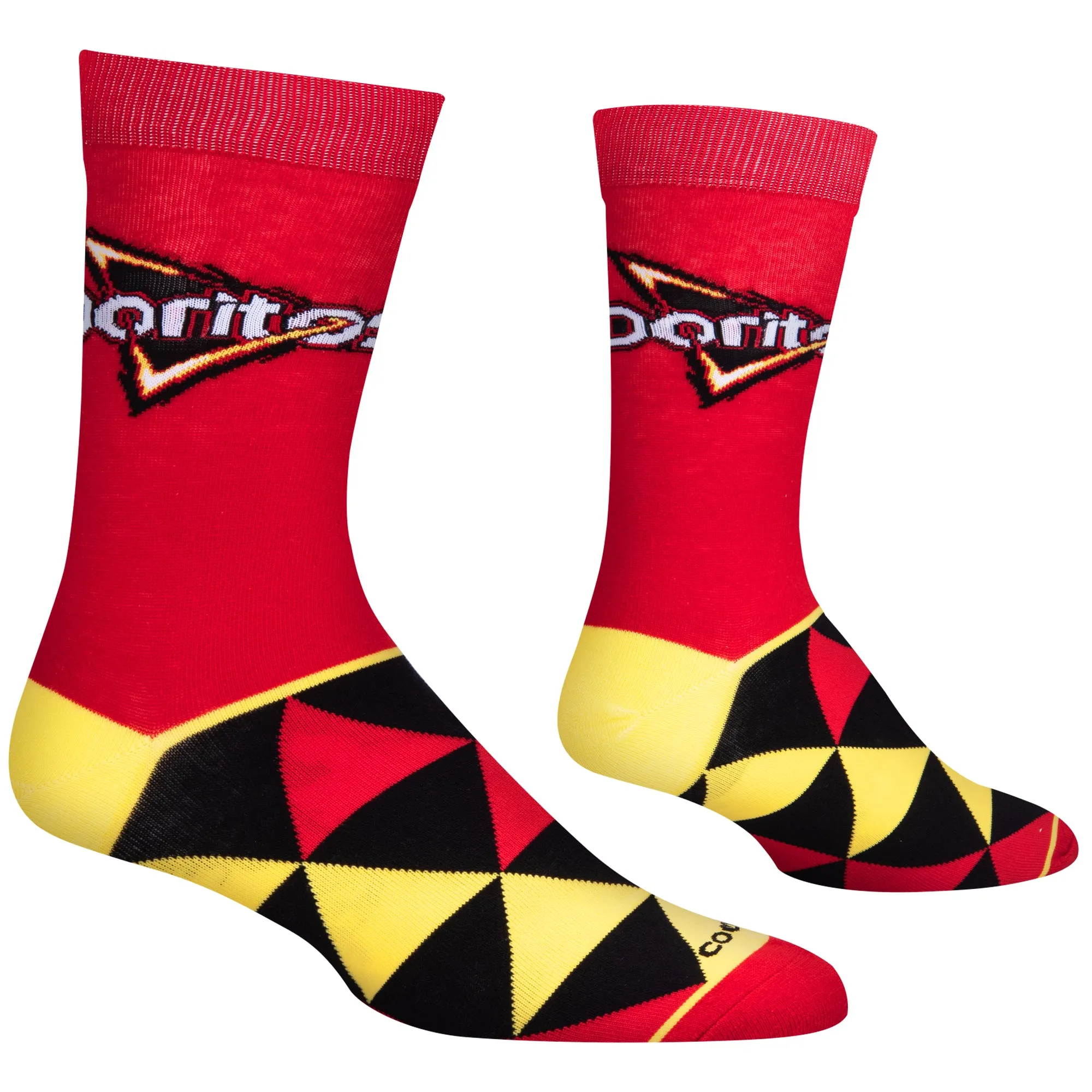 Doritos Nacho Cheese Men's Crew Socks sold by Odd Sox product image thumbnail 3