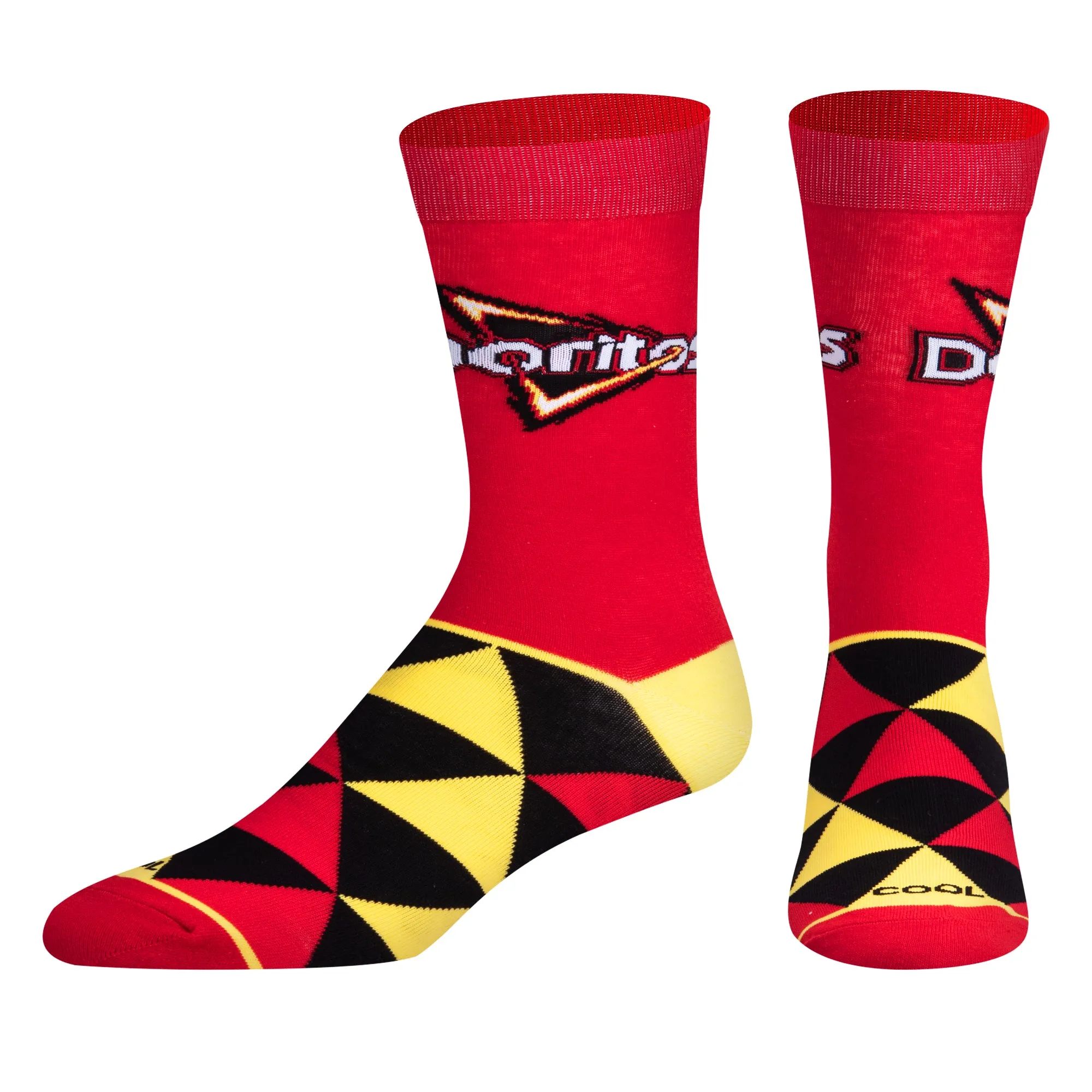 Doritos Nacho Cheese Men's Crew Socks sold by Odd Sox product image thumbnail 2