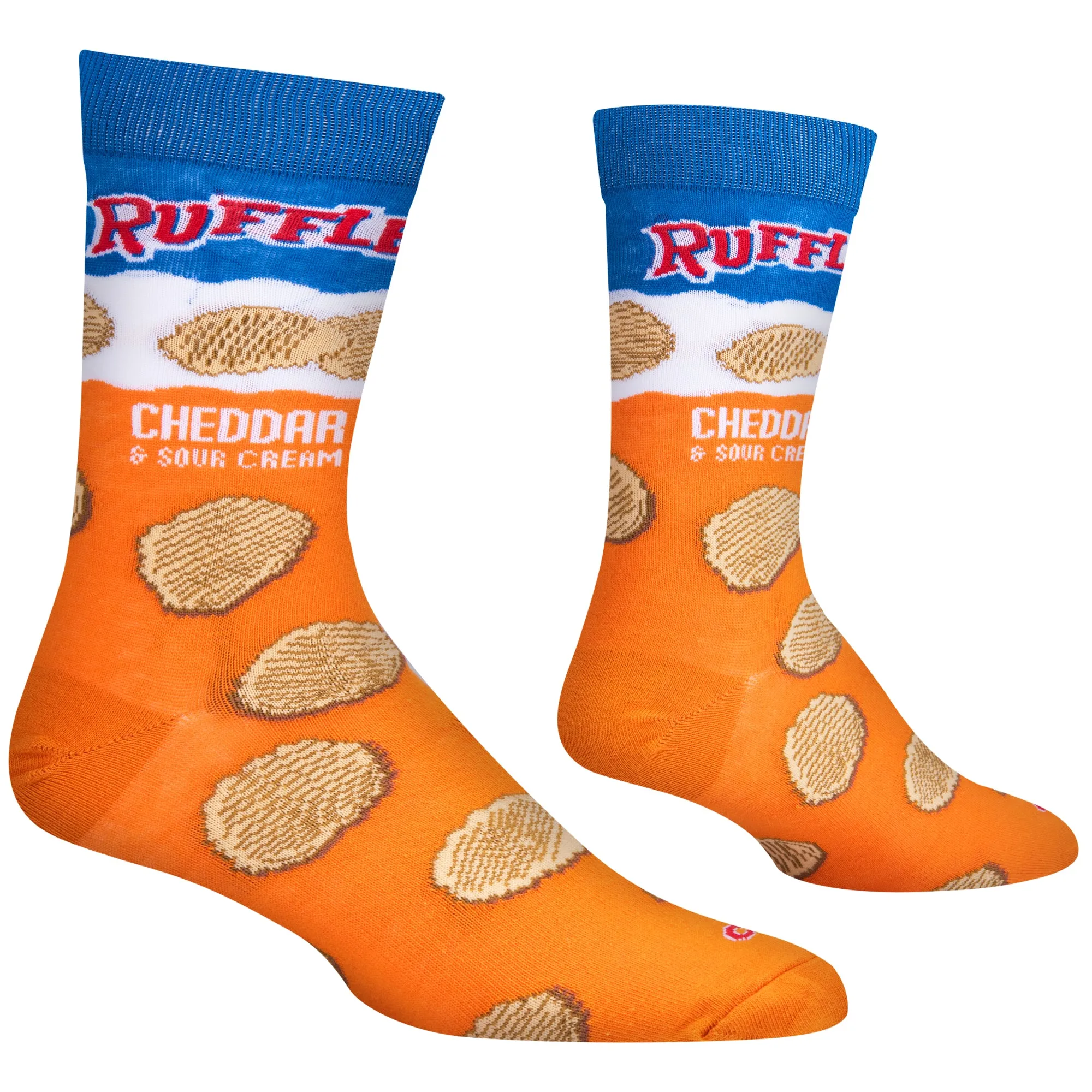Ruffles Flavors Men's Crew Socks sold by Odd Sox product image thumbnail 3