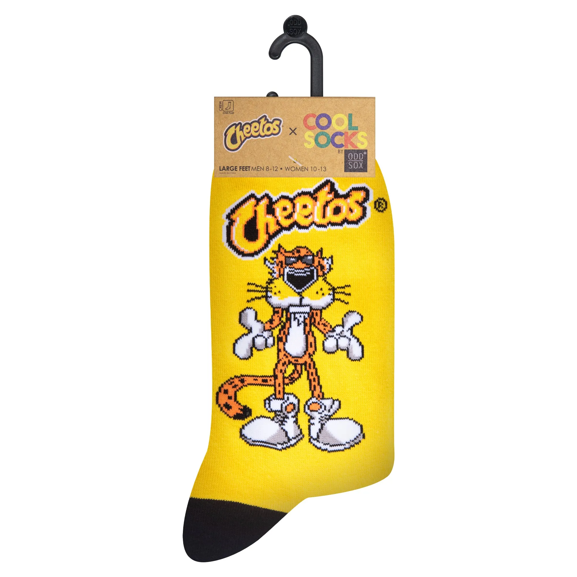 Chester Cheetah Men's Crew Socks sold by Odd Sox product image thumbnail 5