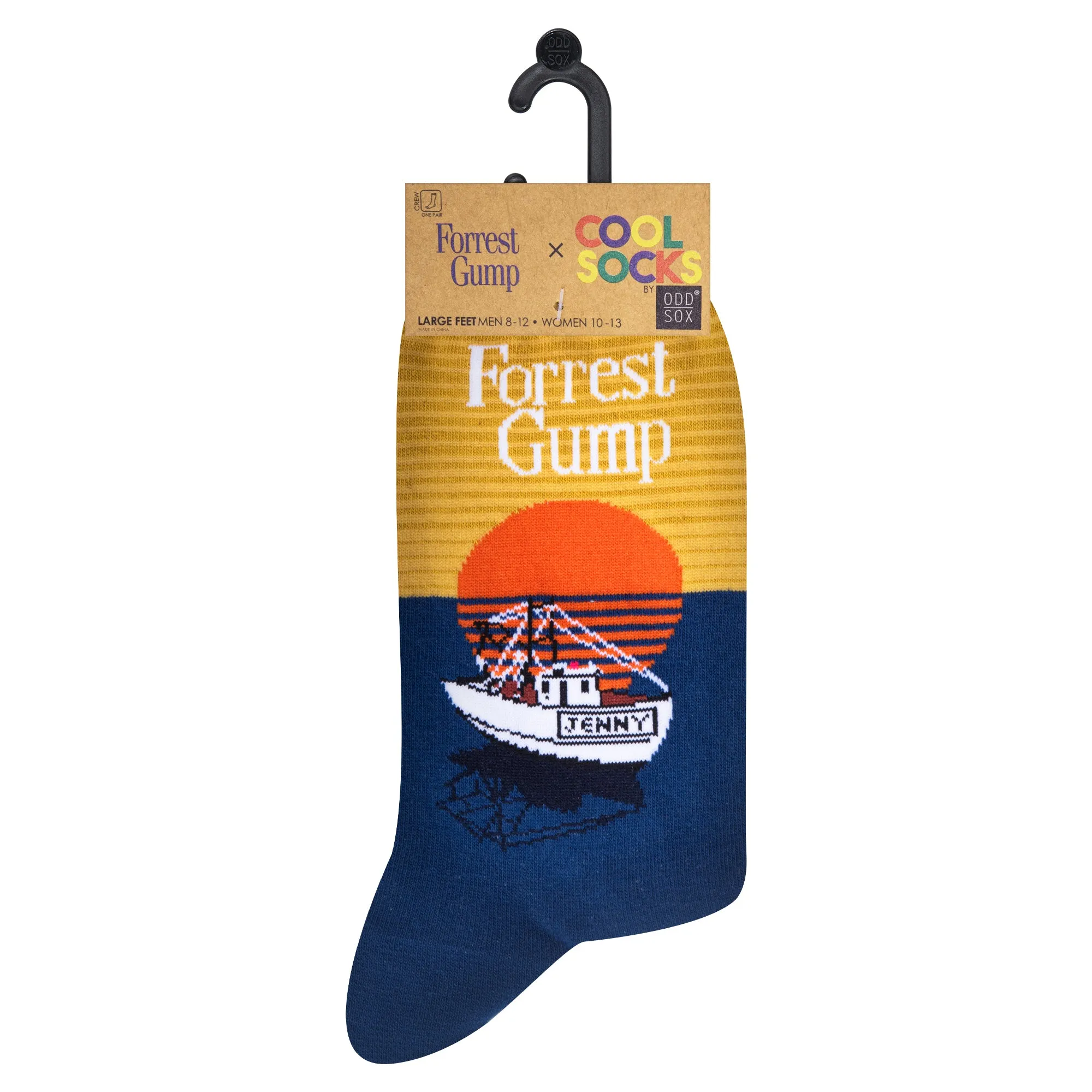 Forrest Gump Sunset Men's Crew Socks sold by Odd Sox product image thumbnail 5