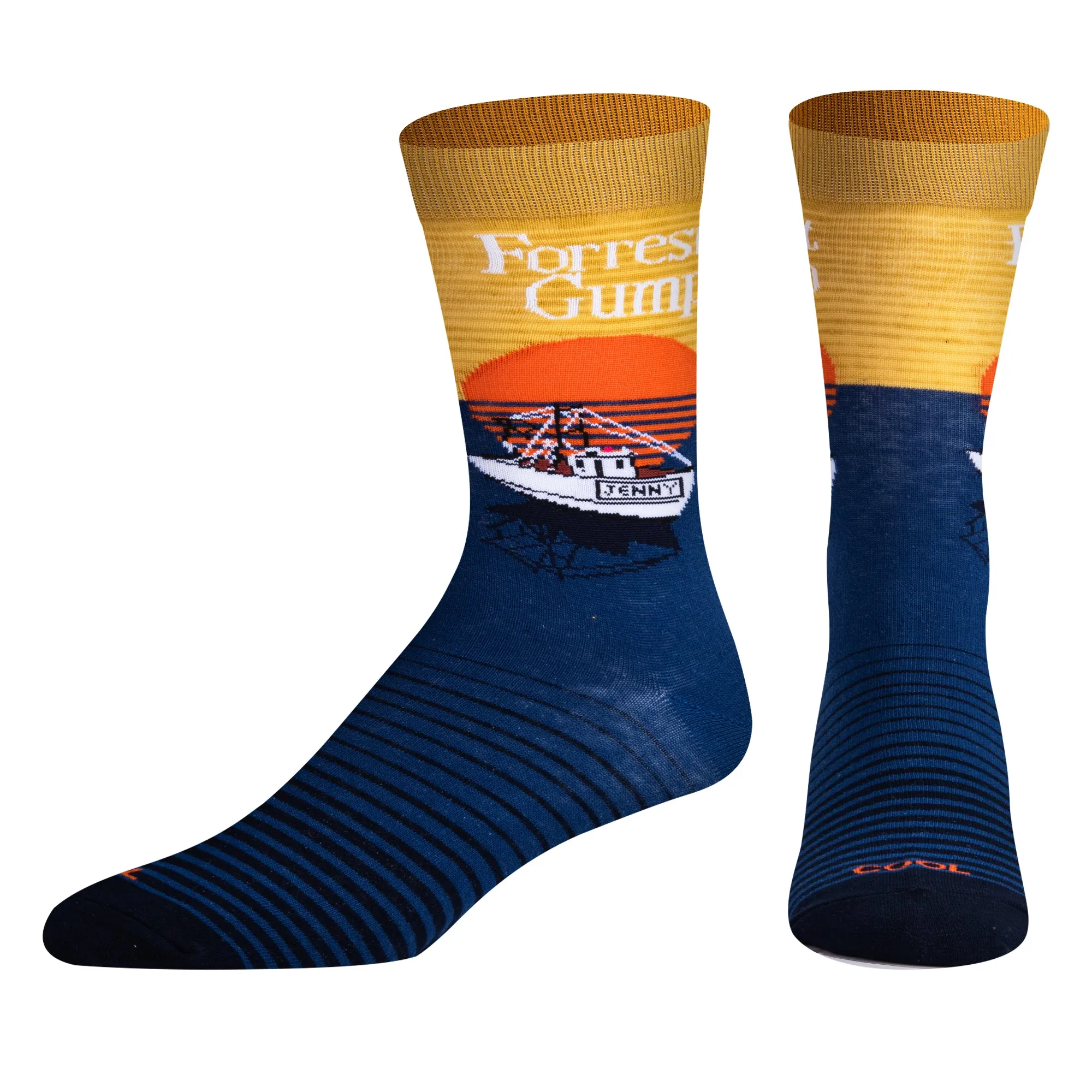 Forrest Gump Sunset Men's Crew Socks sold by Odd Sox product image thumbnail 2