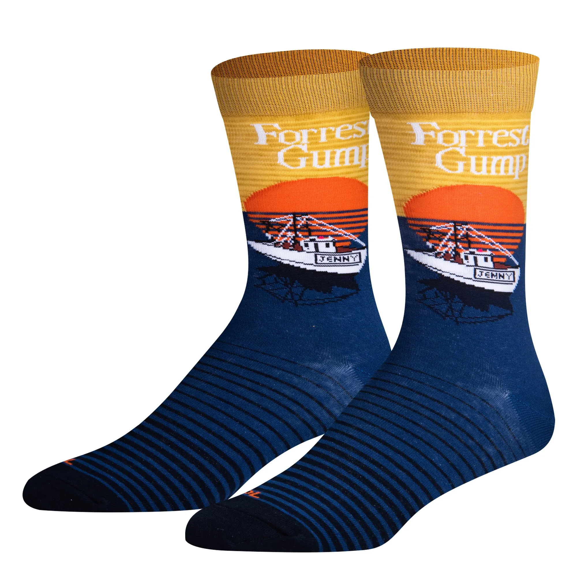 Forrest Gump Sunset Men's Crew Socks sold by Odd Sox