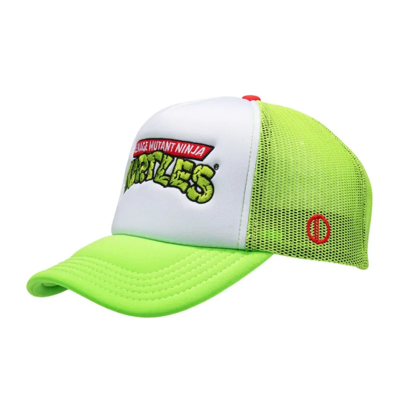TMNT Logo Trucker Hat made by Odd Sox
