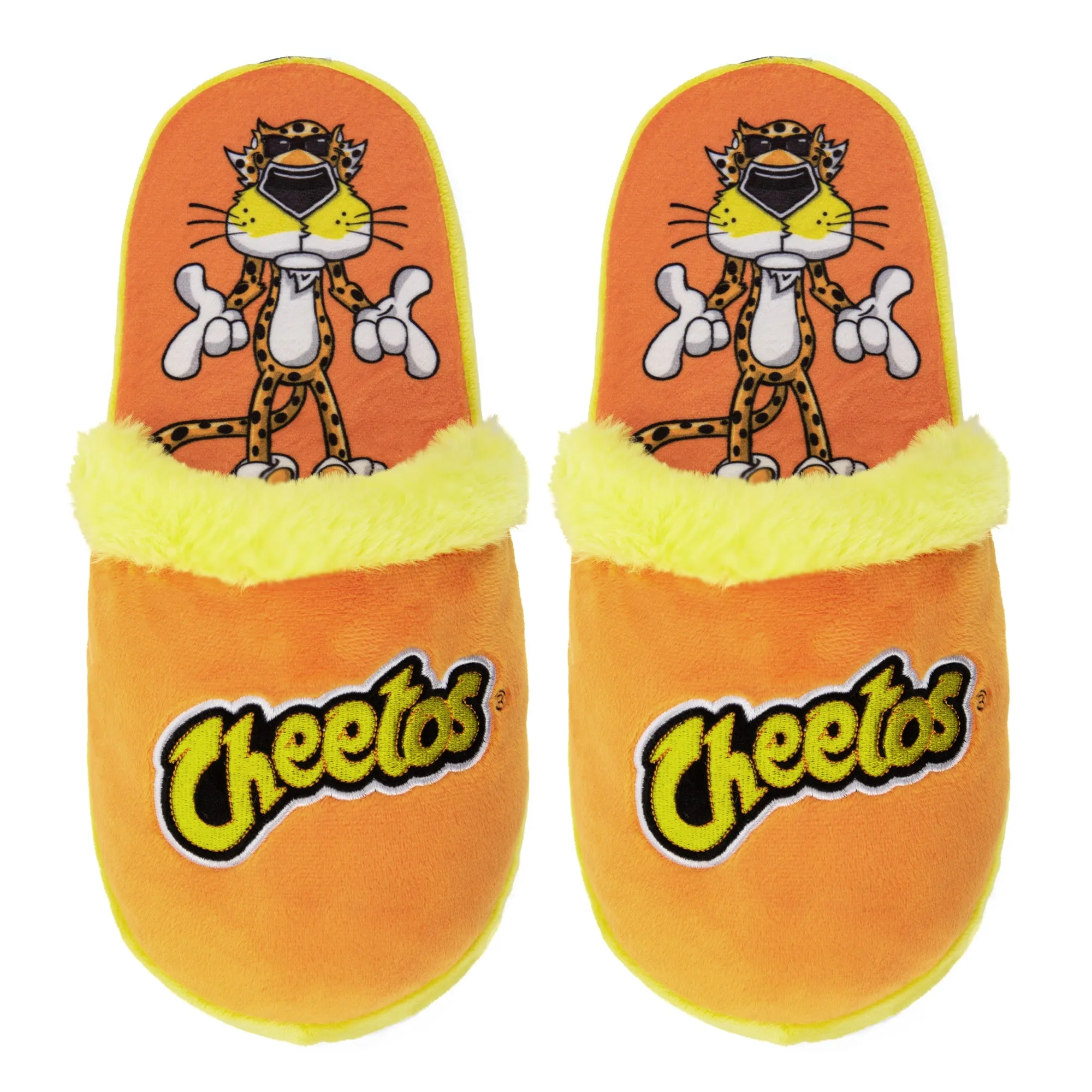 Cheetos Fuzzy Slip-On Slippers sold by Odd Sox product image thumbnail 3