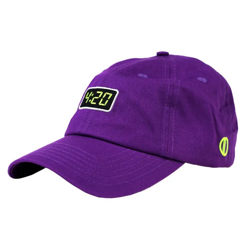 4:20 Purple Dad Hat sold by Odd Sox