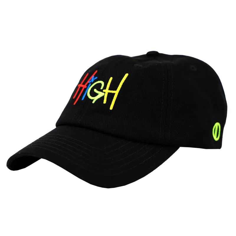 High Black Dad Hat sold by Odd Sox