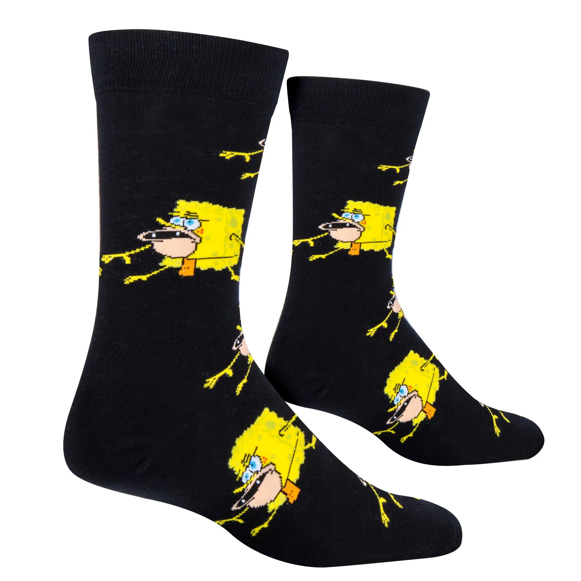 Pre Historic Bob Men's Crew Socks sold by Odd Sox product image thumbnail 3