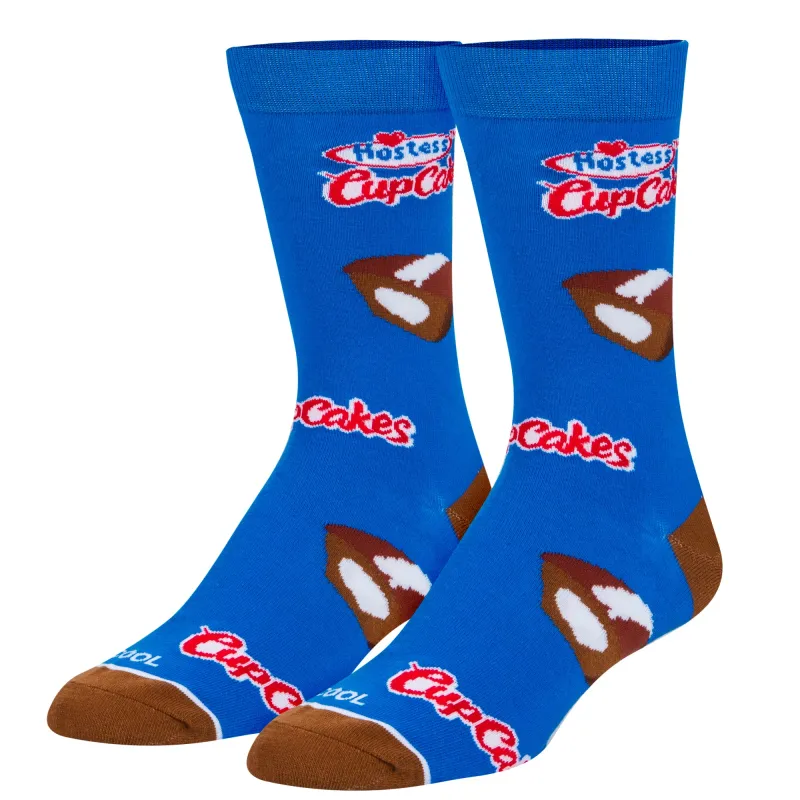 Hostess Cupcakes Men's Crew Socks sold by Odd Sox