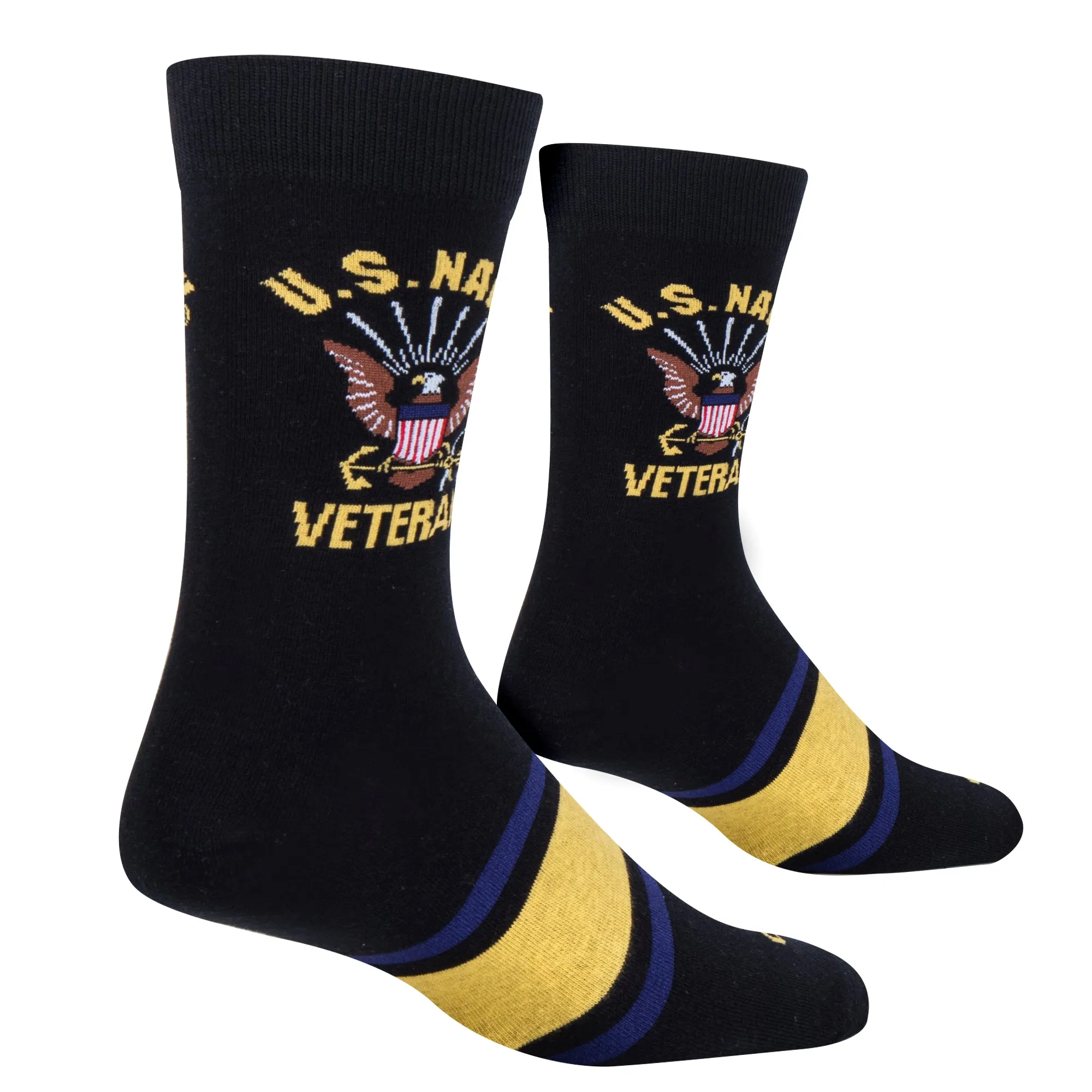 US Navy Veteran Men's Crew Socks sold by Odd Sox product image thumbnail 3