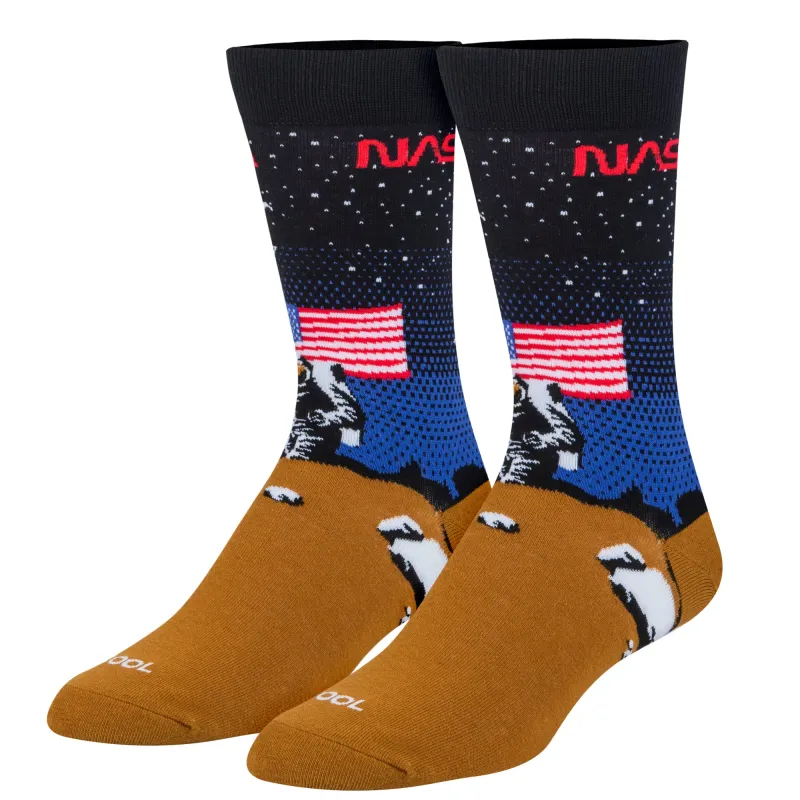 Space Exploration Men's Crew Socks sold by Odd Sox