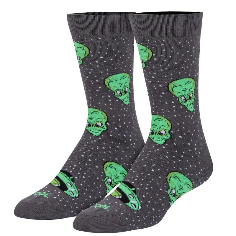 Come In Peace Men's Crew Socks sold by Odd Sox