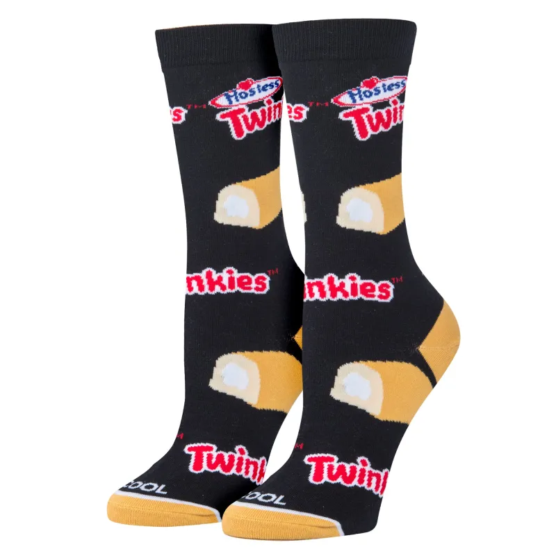 Twinkies Women's Crew Socks sold by Odd Sox