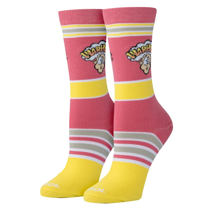Warheads Pastel Women's Crew Socks sold by Odd Sox