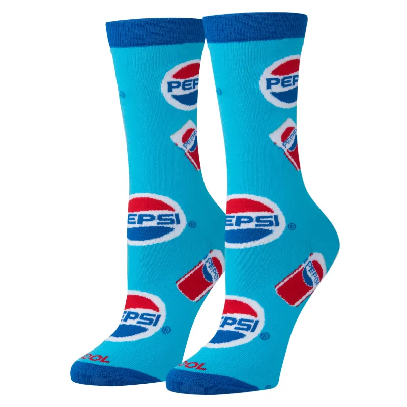 Pepsi Cans Women's Crew Socks sold by Odd Sox