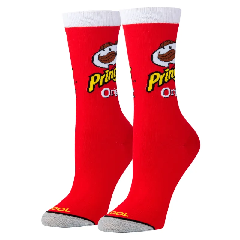 Pringles Can Women's Crew Socks sold by Odd Sox