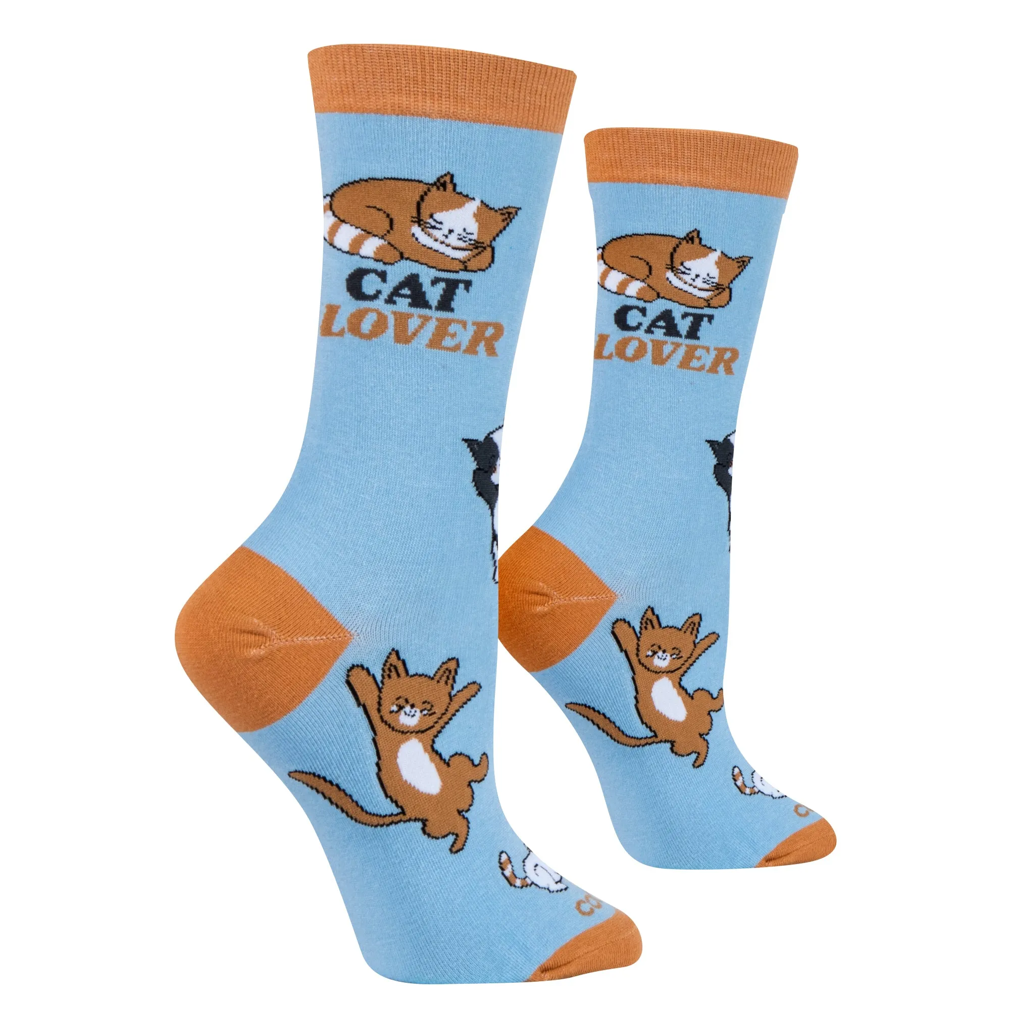 Cat Lover Women's Crew Socks sold by Odd Sox product image thumbnail 3