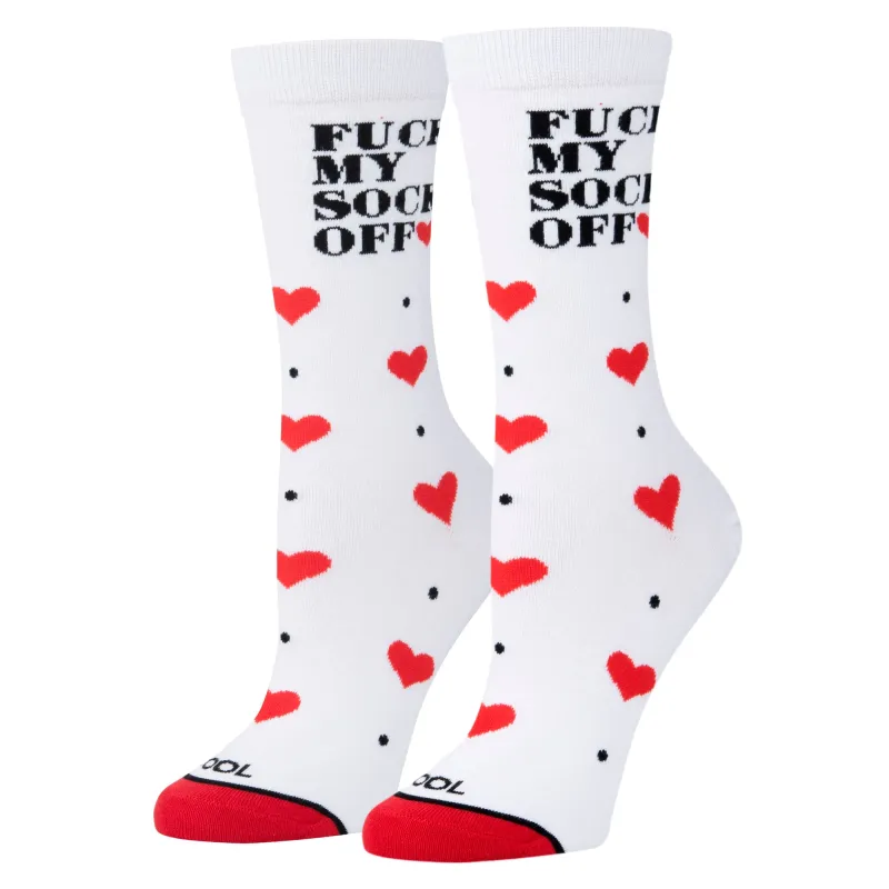 Fuck My Socks Off Women's Crew Socks sold by Odd Sox