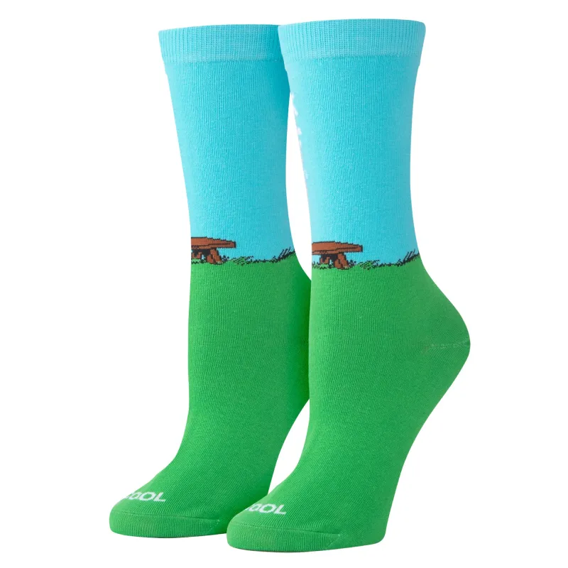 I'm Reading Women's Crew Socks sold by Odd Sox