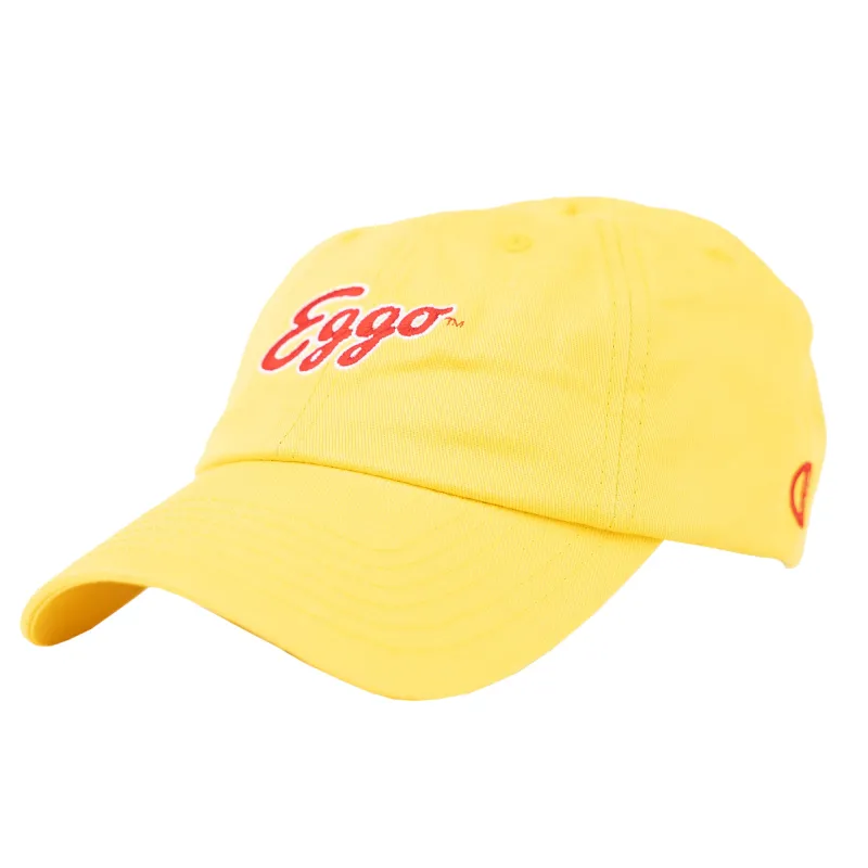 Eggo Yellow Dad Hat sold by Odd Sox
