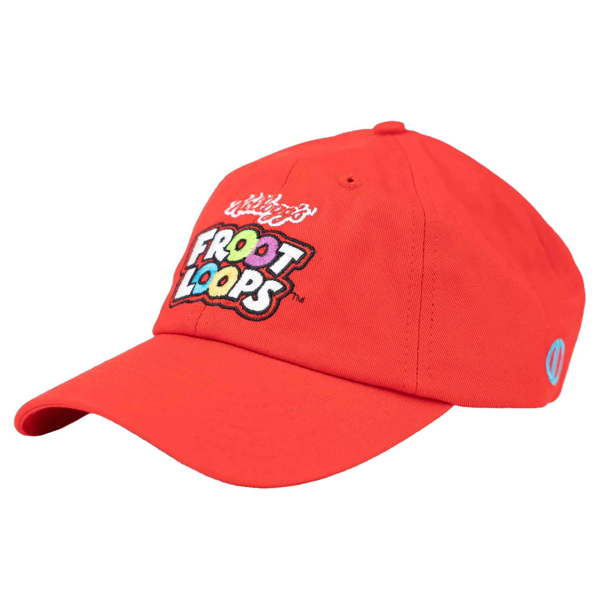 Froot Loops Red Dad Hat sold by Odd Sox