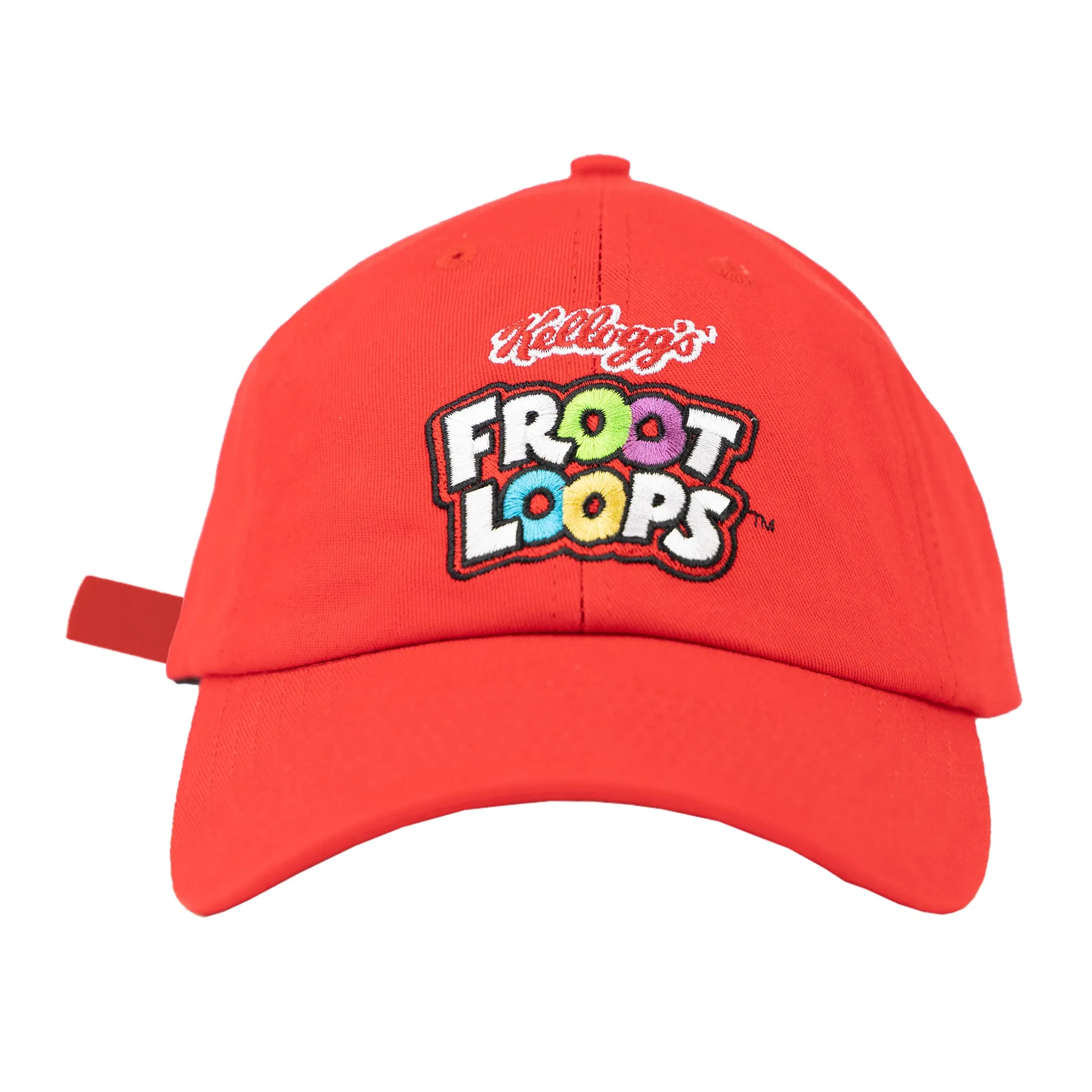 Froot Loops Red Dad Hat sold by Odd Sox product image thumbnail 2
