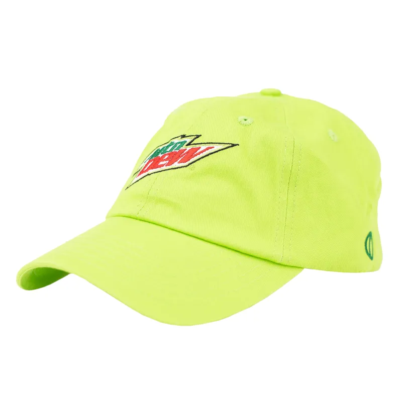 Mountain Dew Lime Dad Hat sold by Odd Sox