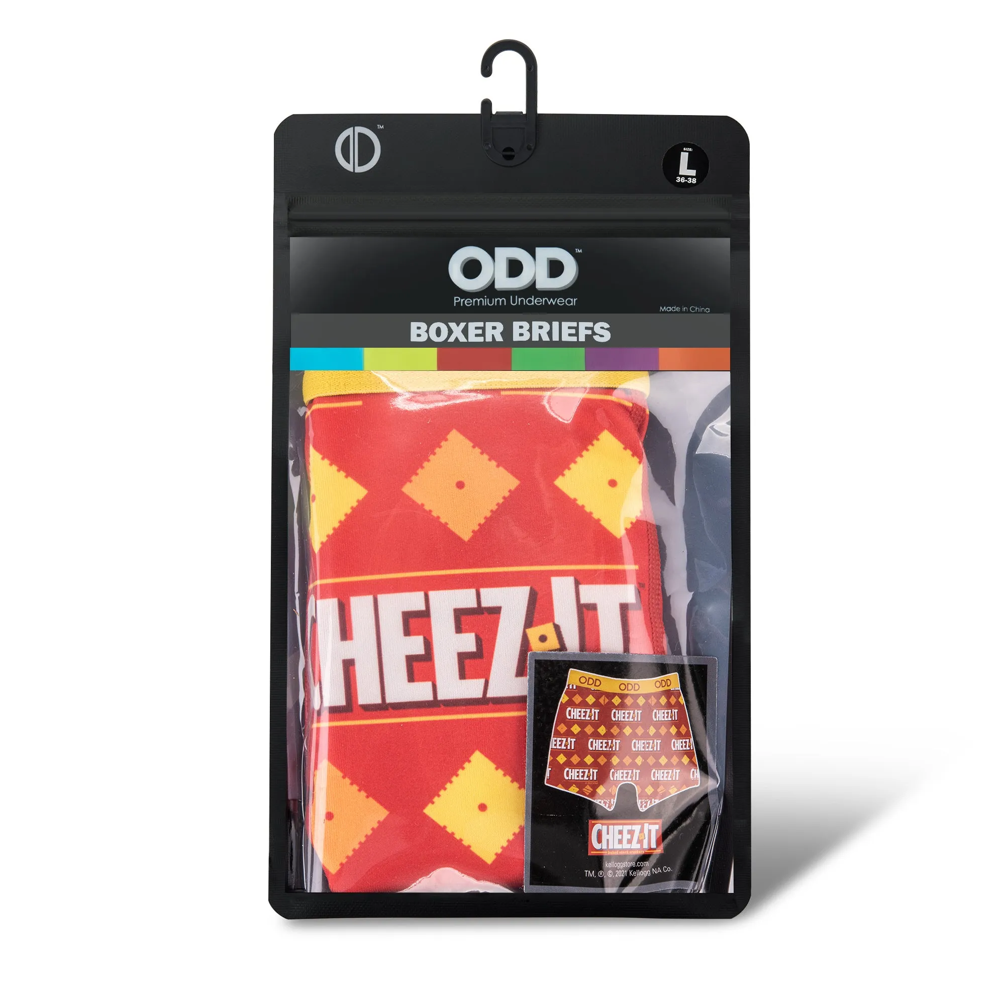 Cheez-It Men's Boxer Briefs sold by Odd Sox product image thumbnail 5