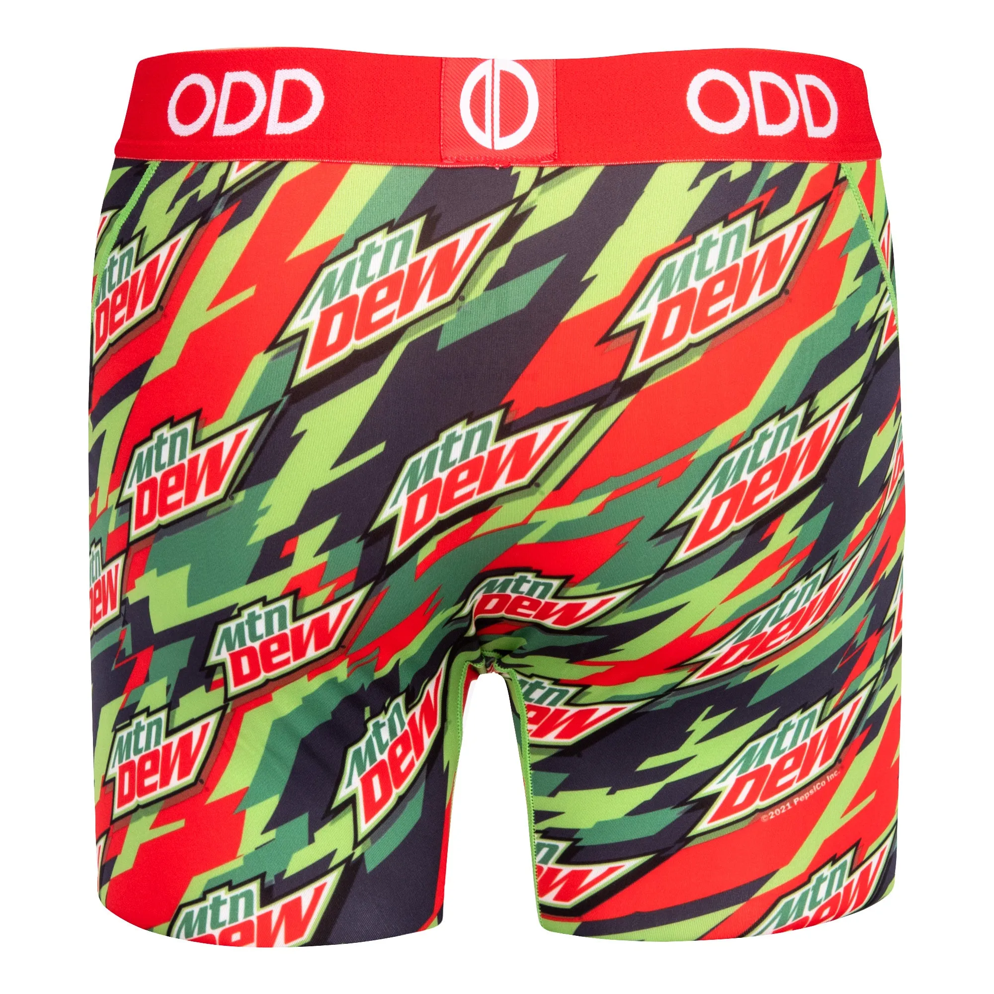 Mountain Dew Camo Men's Boxer Briefs sold by Odd Sox product image thumbnail 2