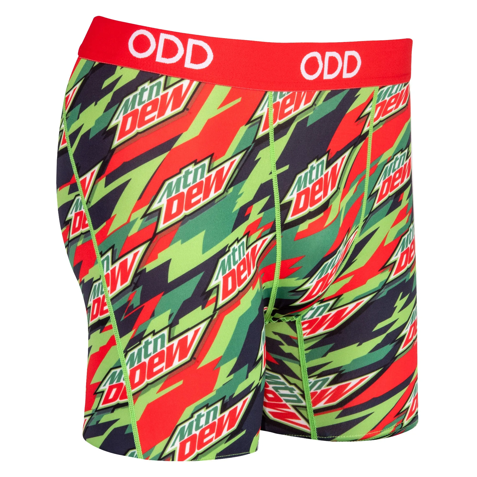 Mountain Dew Camo Men's Boxer Briefs sold by Odd Sox product image thumbnail 3