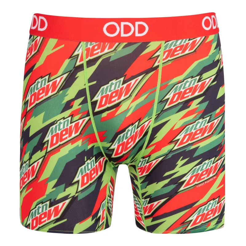 Mountain Dew Camo Men's Boxer Briefs sold by Odd Sox