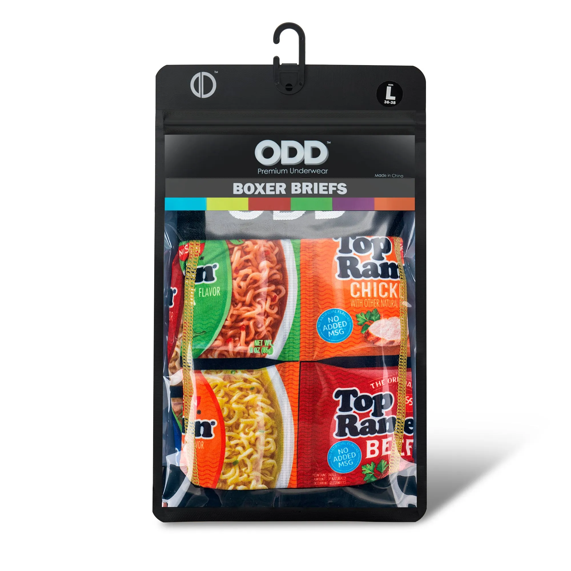 Top Ramen Flavors Men's Boxer Briefs sold by Odd Sox product image thumbnail 5