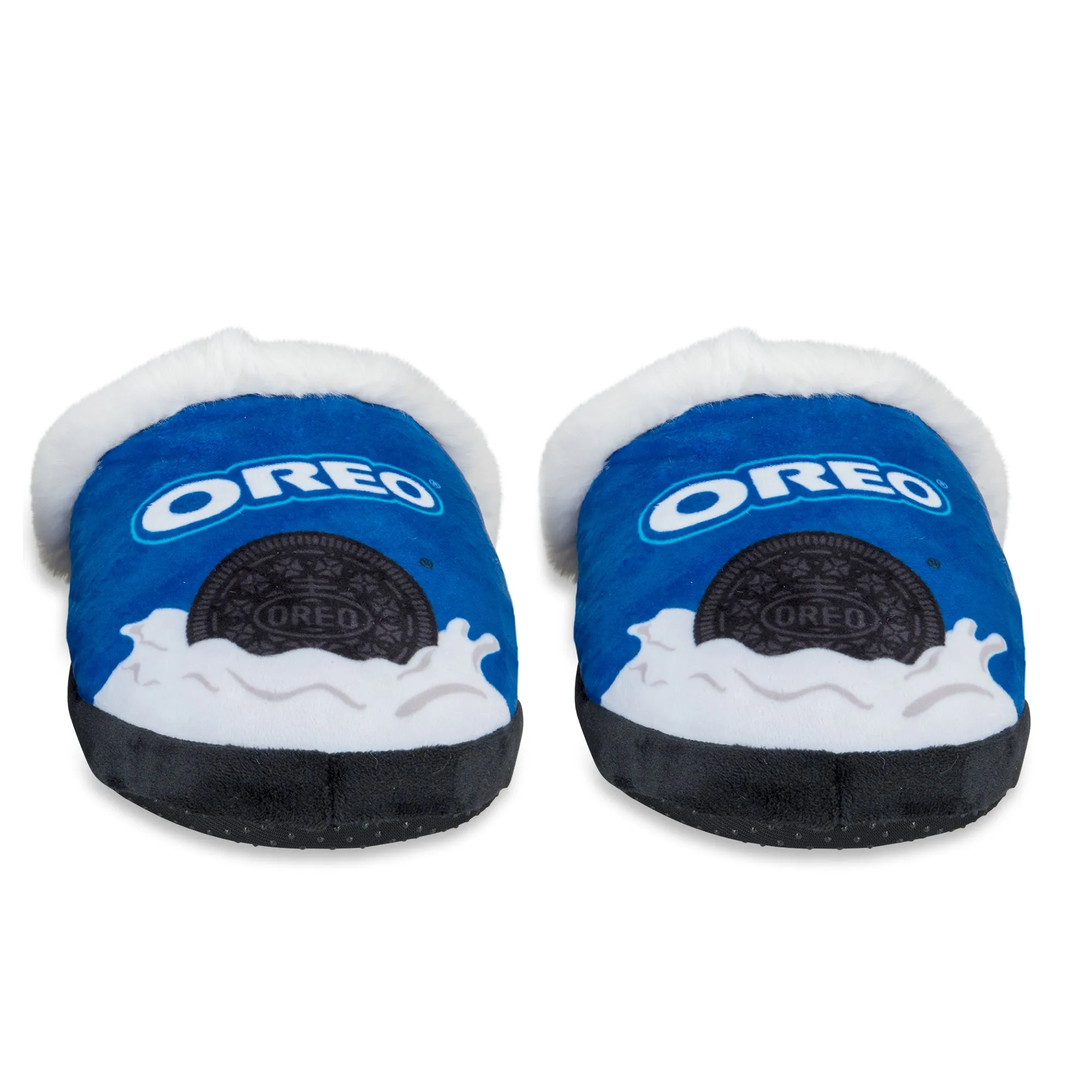 Oreo Dunk Fuzzy Slip-On Slippers sold by Odd Sox product image thumbnail 2