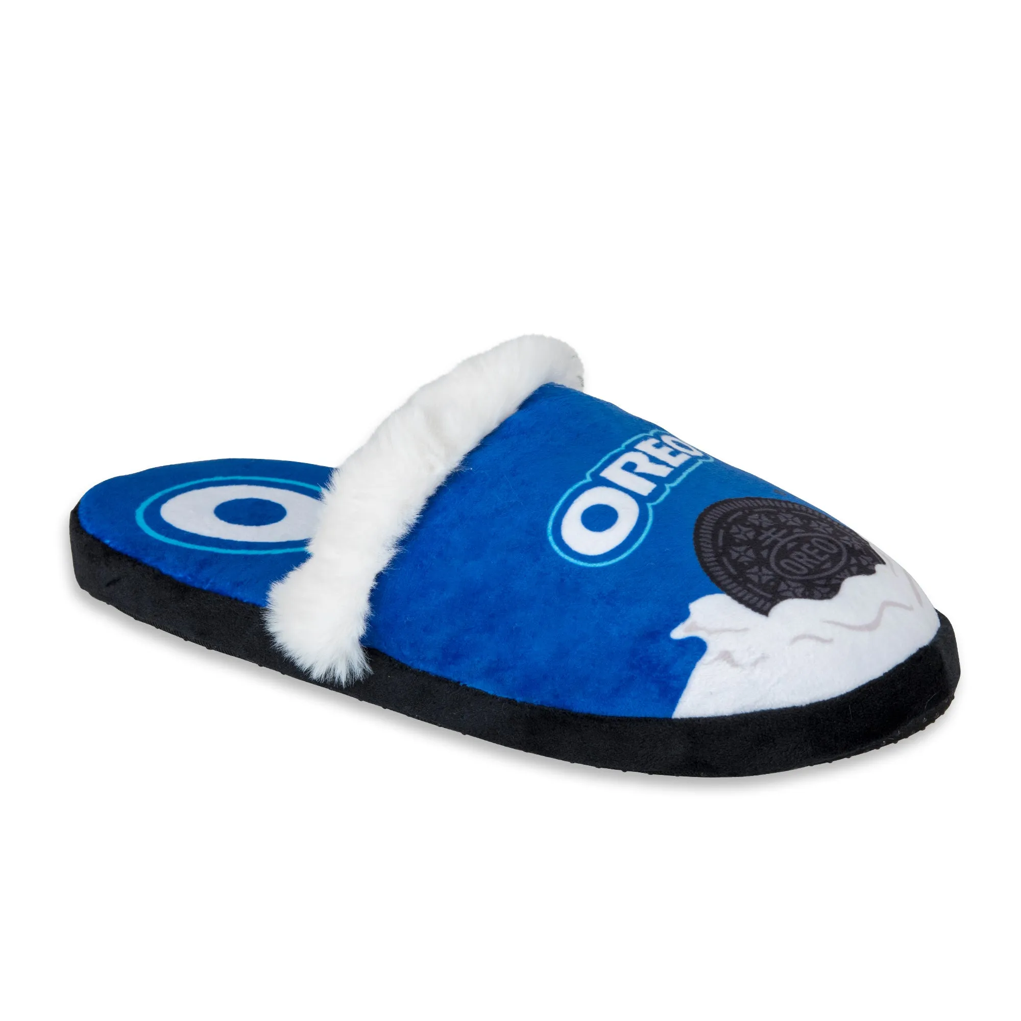 Oreo Dunk Fuzzy Slip-On Slippers sold by Odd Sox product image thumbnail 4