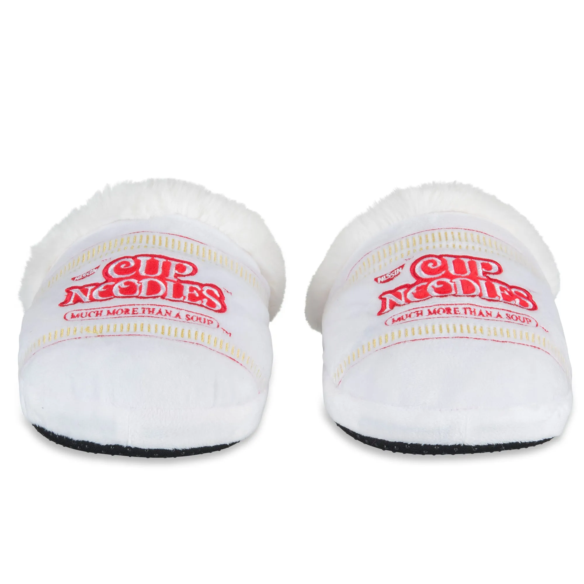 Cup Noodles Fuzzy Slip-On Slippers sold by Odd Sox product image thumbnail 2
