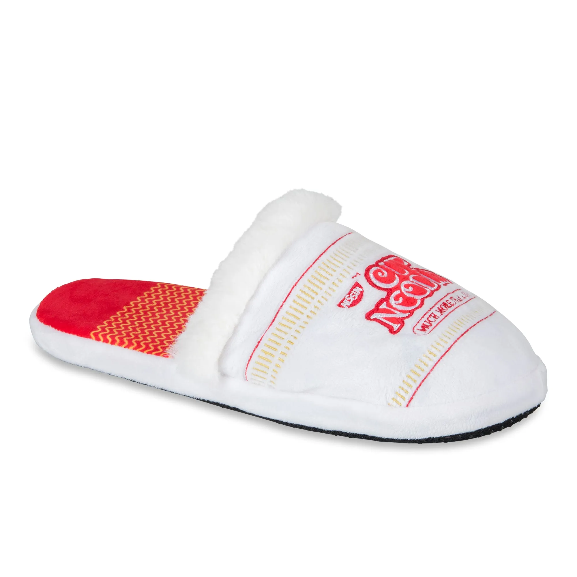 Cup Noodles Fuzzy Slip-On Slippers sold by Odd Sox product image thumbnail 4